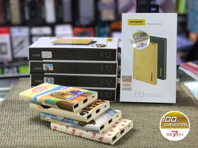 แบตเตอรี่สำรอง ELOOP รุ่น E12 ความจุ 11000 mAh ลายการ์ตูน A