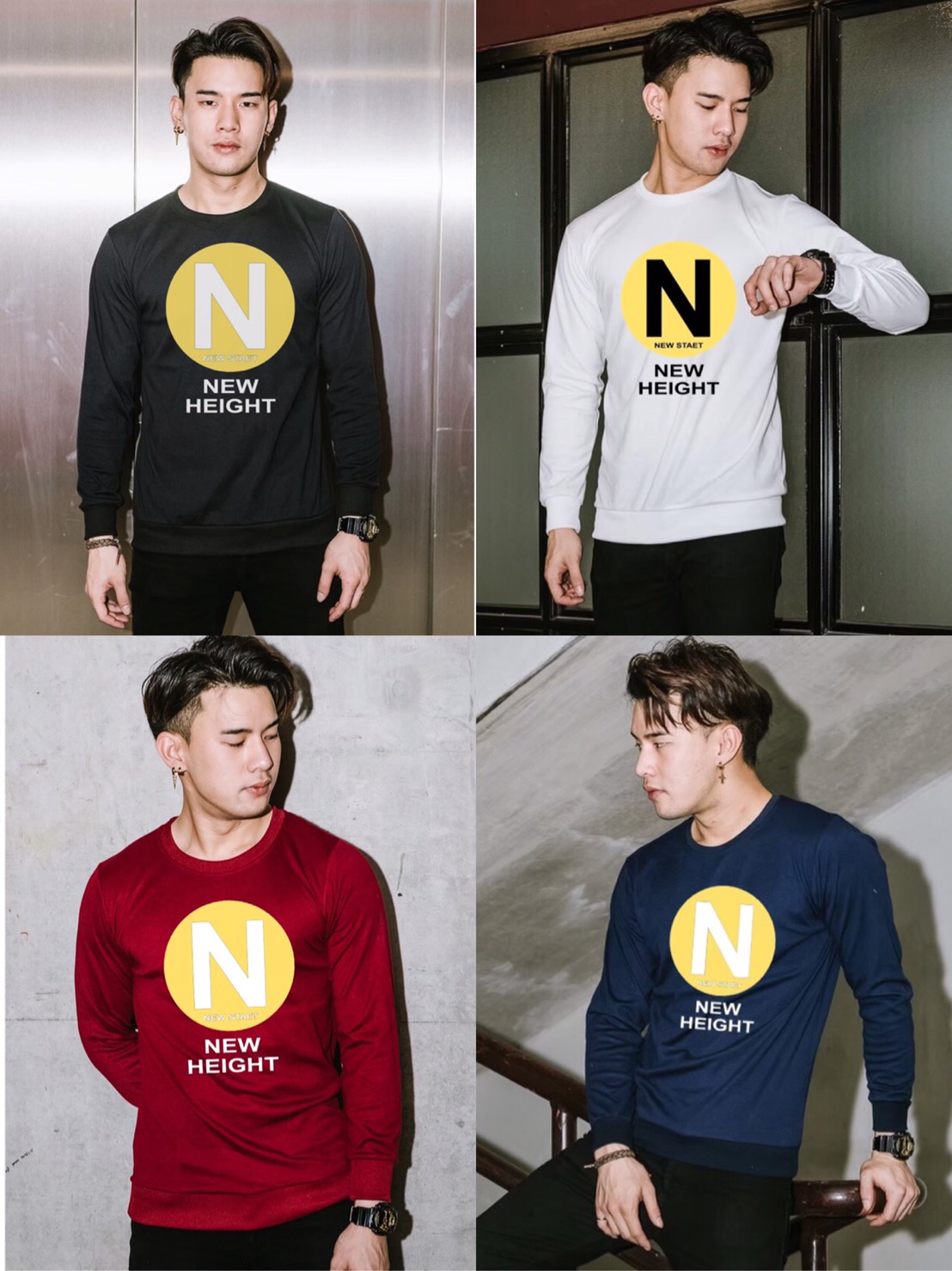 รับผลิตเสื้อแขนยาว เสื้อทีม เสื้อทำงาน เสื้อร้าน เสื้อออกกำลังกาย รับสกรีนเสื้อ รับทำเสื้อทีม รับทำชุดยูนิฟอร์ม