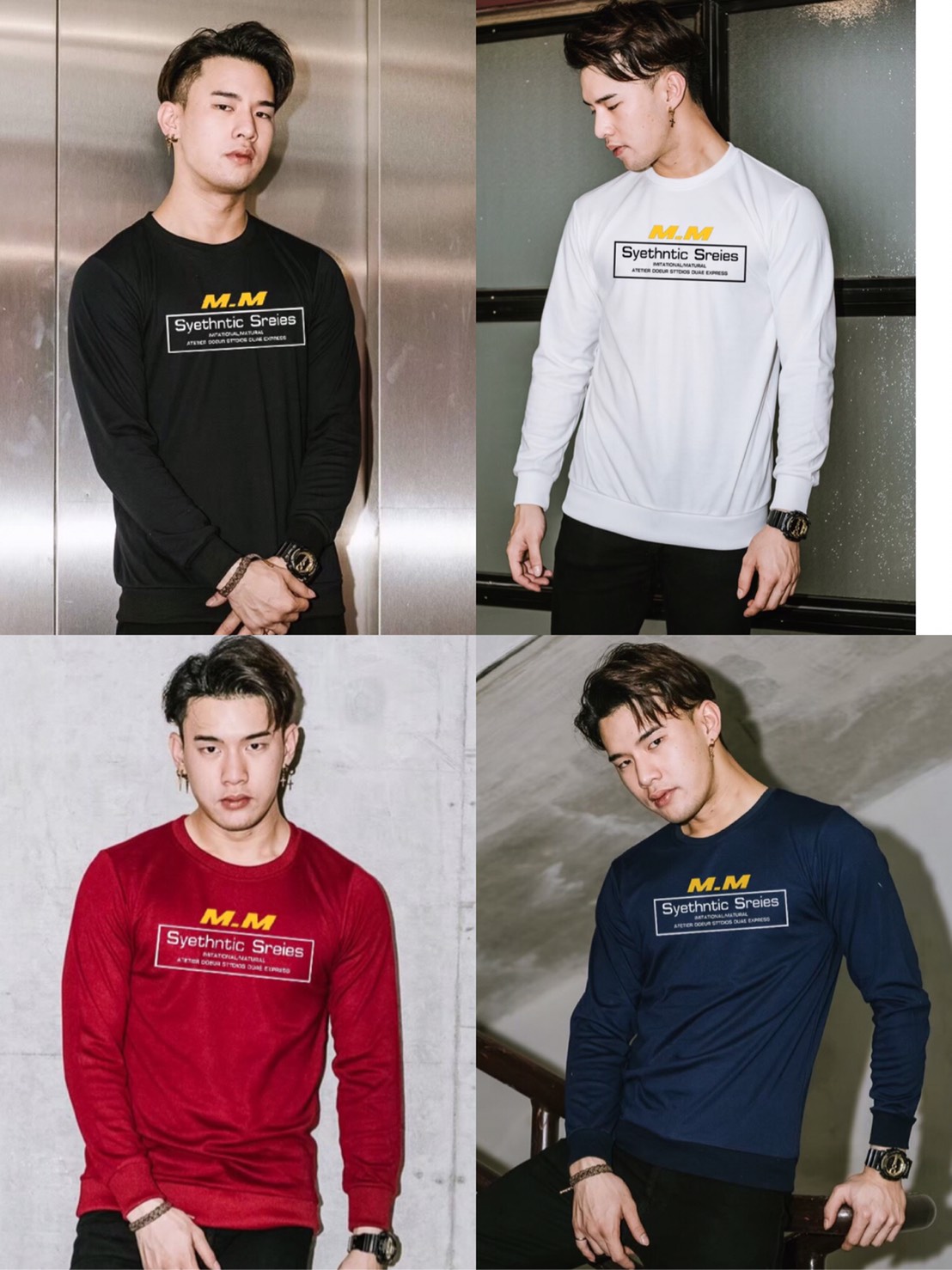 รับผลิตเสื้อแขนยาว เสื้อทีม เสื้อทำงาน เสื้อร้าน เสื้อออกกำลังกาย รับสกรีนเสื้อ รับทำเสื้อทีม รับทำชุดยูนิฟอร์ม