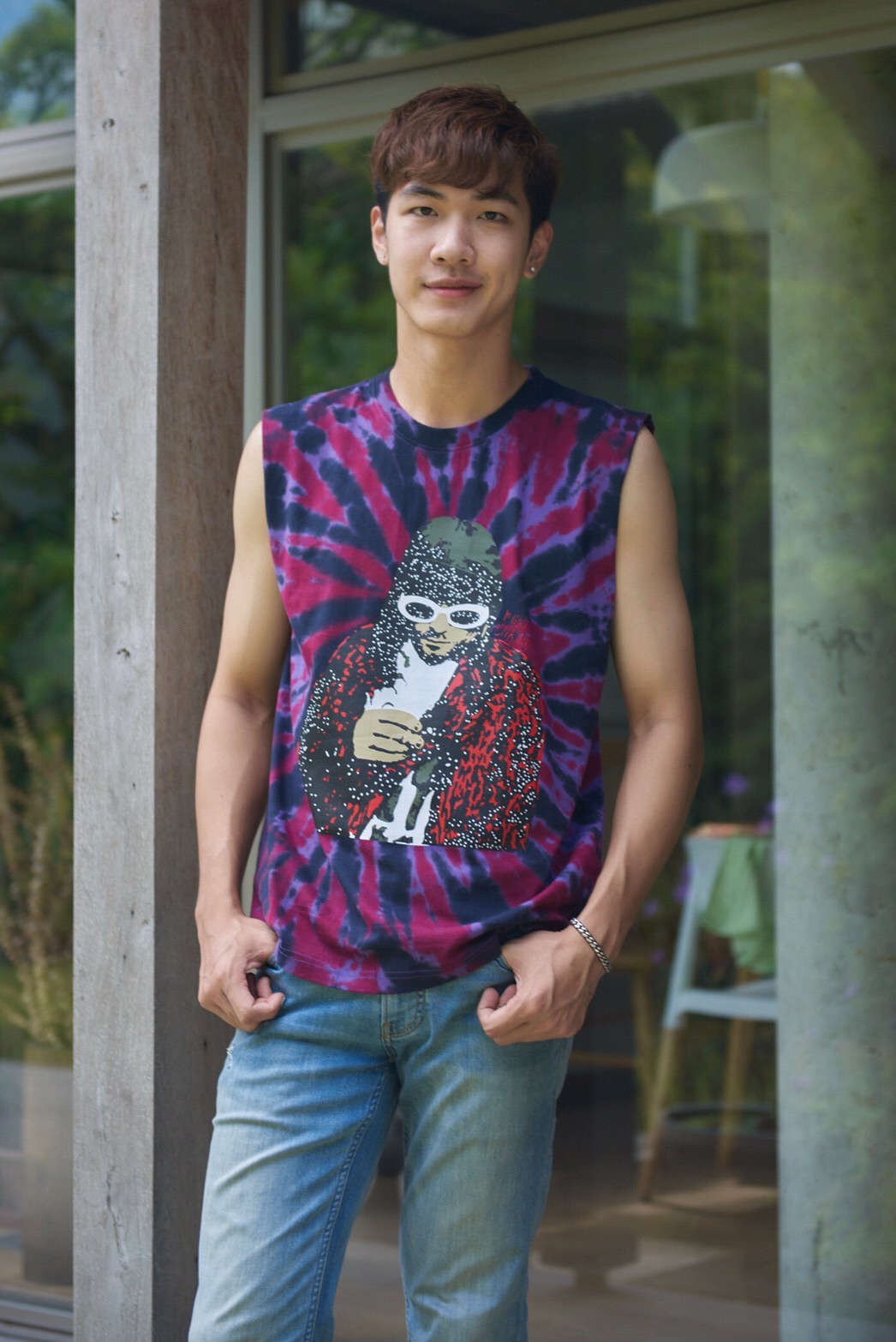 รับผลิตเสื้อแขนกุดมัดย้อม เสื้อทีม เสื้อทำงาน เสื้อร้าน เสื้อออกกำลังกาย รับสกรีนเสื้อ รับทำเสื้อทีม รับทำชุดยูนิฟอร์ม