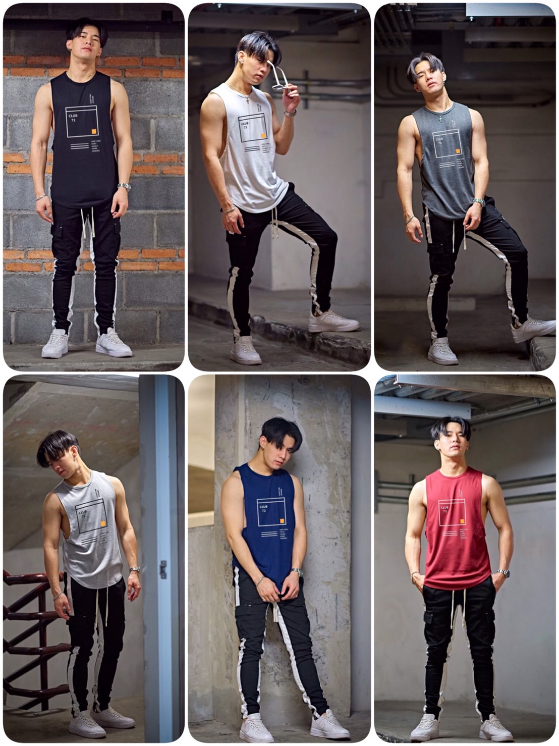 รับผลิตเสื้อกล้าม เสื้อออกกำลังกาย รับสกรีนเสื้อ รับทำเสื้อทีม รับทำชุดยูนิฟอร์ม
