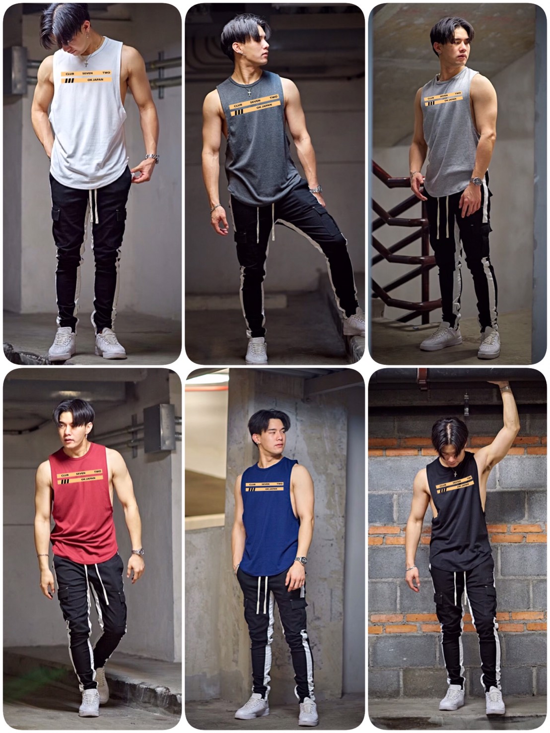 รับผลิตเสื้อกล้าม เสื้อออกกำลังกาย รับสกรีนเสื้อ รับทำเสื้อทีม รับทำชุดยูนิฟอร์ม