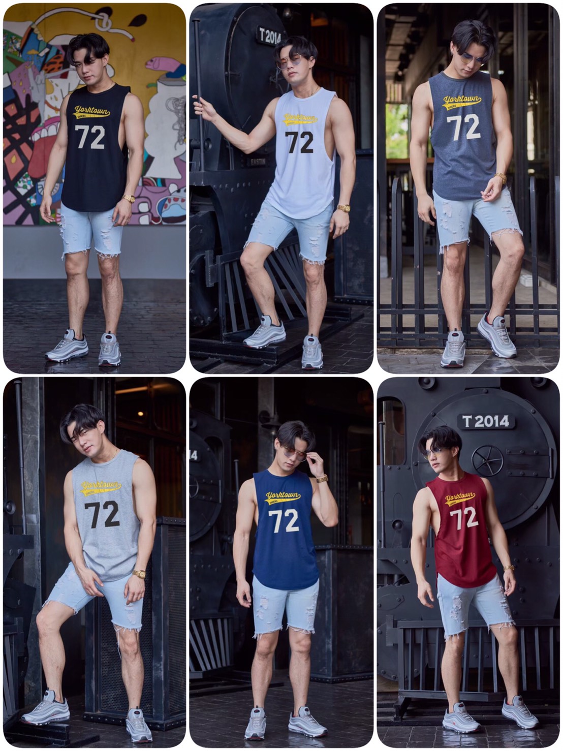 รับผลิตเสื้อกล้าม เสื้อออกกำลังกาย รับสกรีนเสื้อ รับทำเสื้อทีม รับทำชุดยูนิฟอร์ม