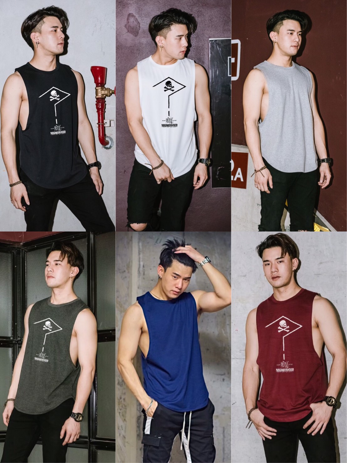 รับผลิตเสื้อกล้าม เสื้อออกกำลังกาย รับสกรีนเสื้อ รับทำเสื้อทีม รับทำชุดยูนิฟอร์ม