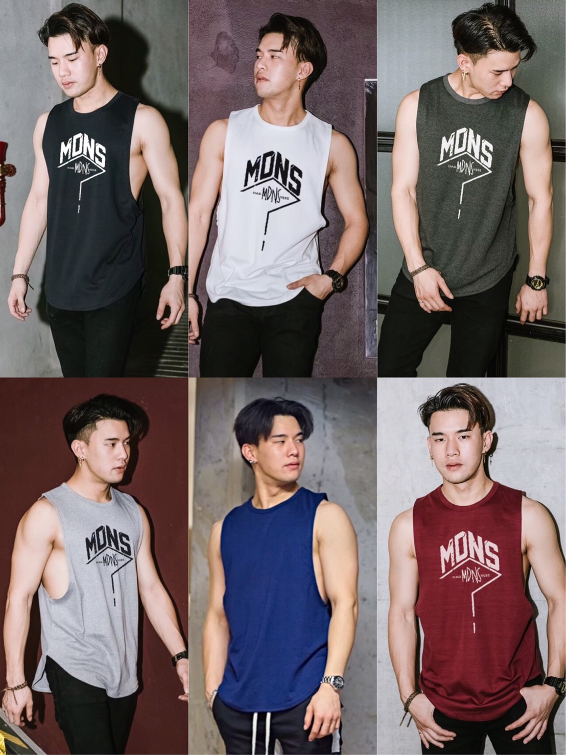 รับผลิตเสื้อกล้าม เสื้อออกกำลังกาย รับสกรีนเสื้อ รับทำเสื้อทีม รับทำชุดยูนิฟอร์ม