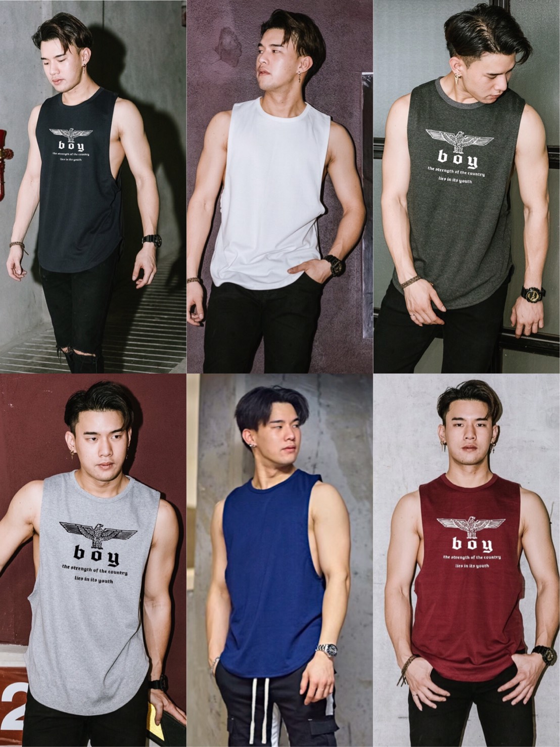 รับผลิตเสื้อกล้าม เสื้อออกกำลังกาย รับสกรีนเสื้อ รับทำเสื้อทีม รับทำชุดยูนิฟอร์ม