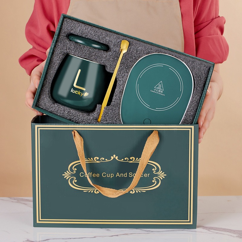 ชุดของขวัญ ของแจกบริษัท ชุดเซ็ทรับไหว้ ชุดเช็ทชุดแก้ว และเครื่องอุ่น ชุดgiftset แก้วชากาแฟ อุ่นได้หลายรูปแบบ 