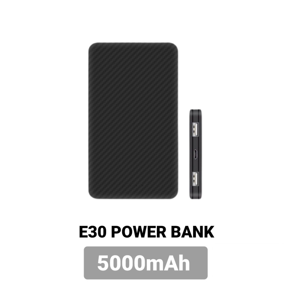 รับสกรีน powerbank แบตสำรอง  5000mAh Orsen by Eloop E30 แบตสำรอง PowerBank ของแท้ 100% เพาเวอร์แบงค์