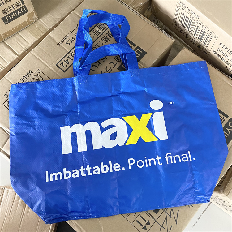 กระเป๋าสีน้ำเงิน กระเป๋าผ้า ikea กระเป๋าอิเกีย แบบหนา รับสกรีนโลโก้กระเป๋า ความจุขนาดใหญ่ กระเป๋าเก็บความเย็น ถุงใสพับได้ กระเป๋าช้อปปิ้ง กันน้ํา แบบพกพา ถุงผ้ากันน้ํา 