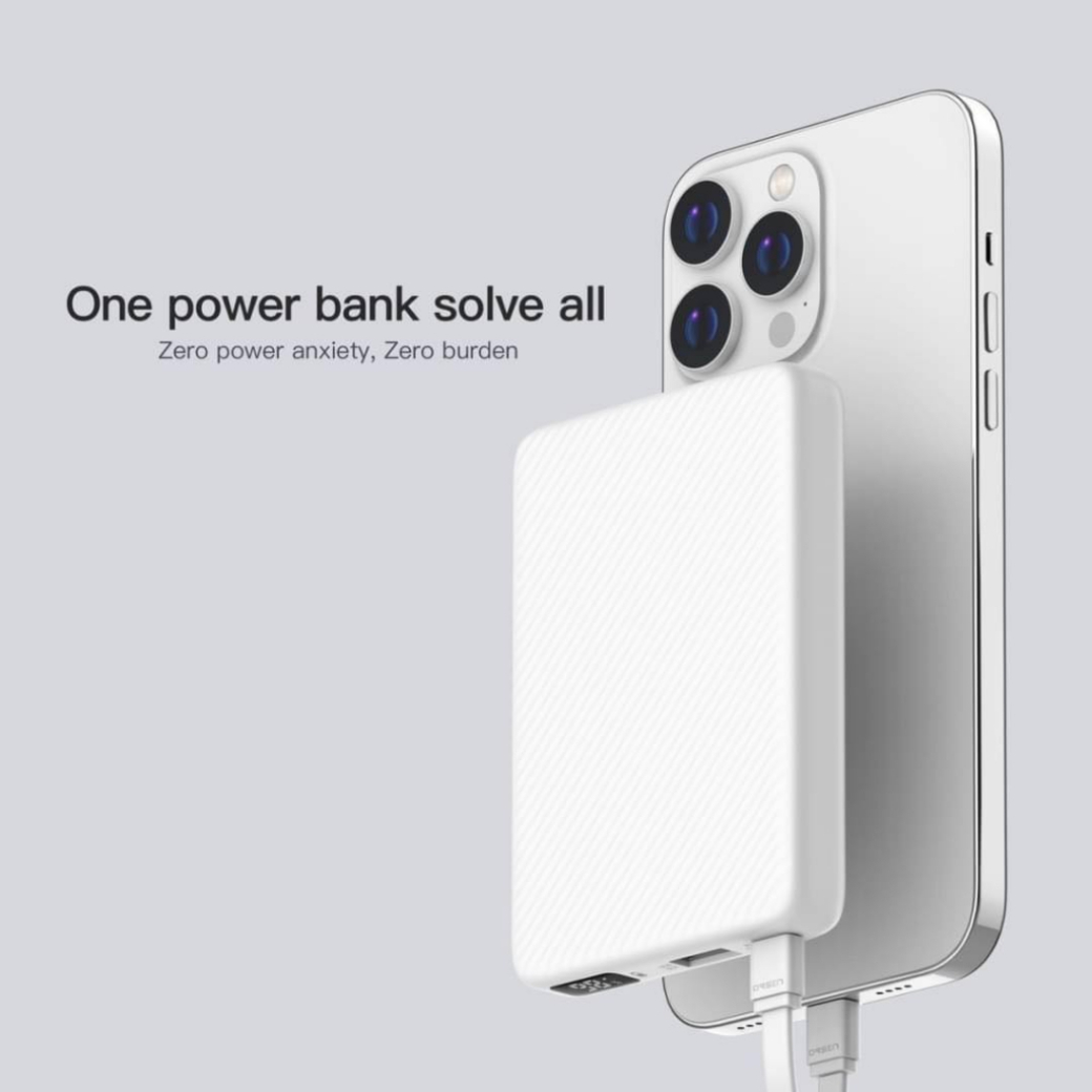 รับสกรีน powerbank แบตสำรอง 10000mAh Eloop E48 แบตสำรอง  Power Bank ชาร์จเร็ว Fast Quick Charge