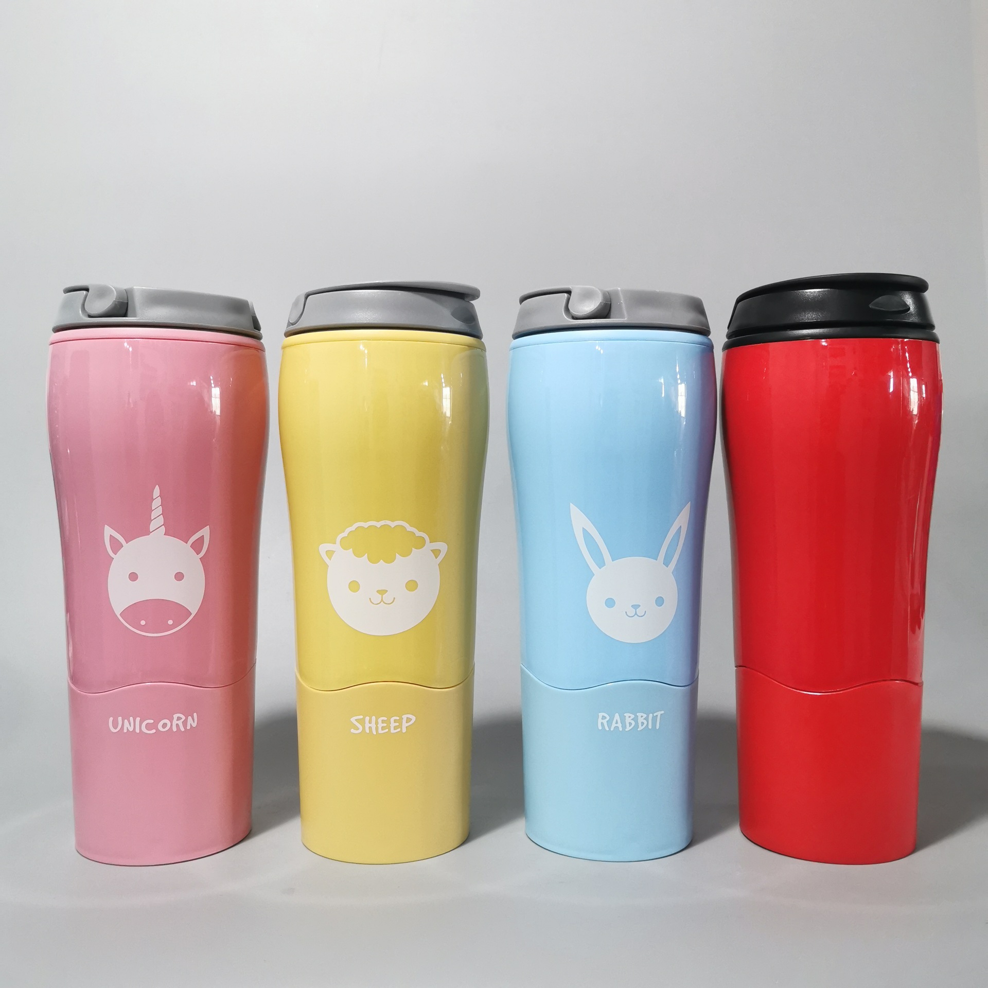กระบอกน้ำผลักไม่ล้ม สีพาสเทล แก้วชนไม่ล้ม mighty mug แก้วตบไม่ล้ม แก้วผลักไม่ล้ม แก้วปัดไม่ล้ม รับทำโลโก้ชื่อกระบอกน้ำ รับสกรีนโลโก้ ของพรีเมี่ยม ของชำร่วย