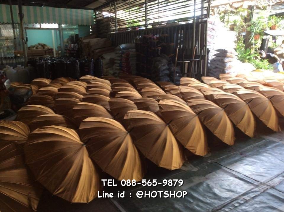 รับสกรีนร่ม รับผลิตร่ม ขายส่งร่ม ร่มสีทอง ร่มของชำร่วย ร่มแต่งงาน
