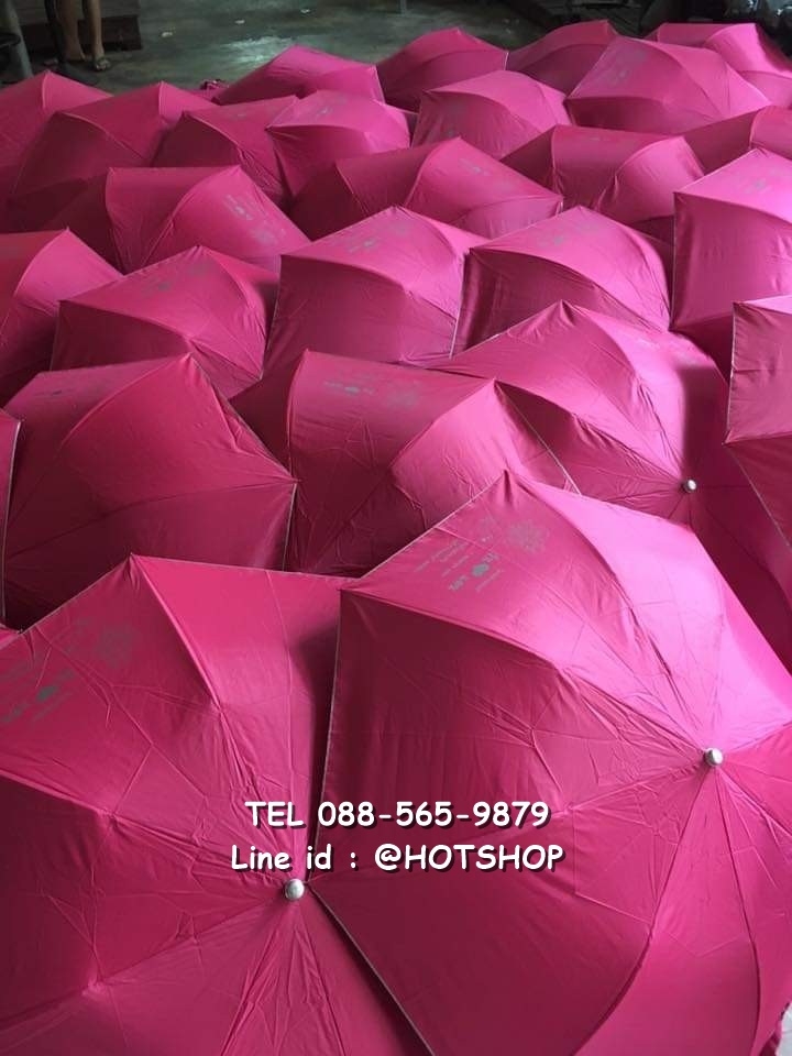 รับสกรีนร่ม รับผลิตร่ม ขายส่งร่ม ร่มสีชมพู ร่มงานแต่ง ถุงผ้าใส่ร่ม