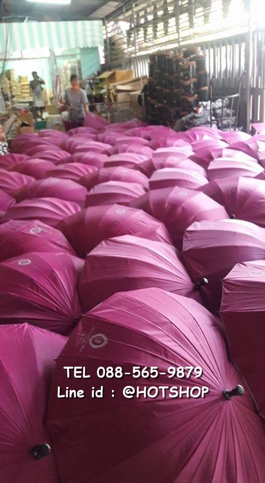 รับสกรีนร่ม รับผลิตร่ม ขายส่งร่ม ร่มตอนเดียว