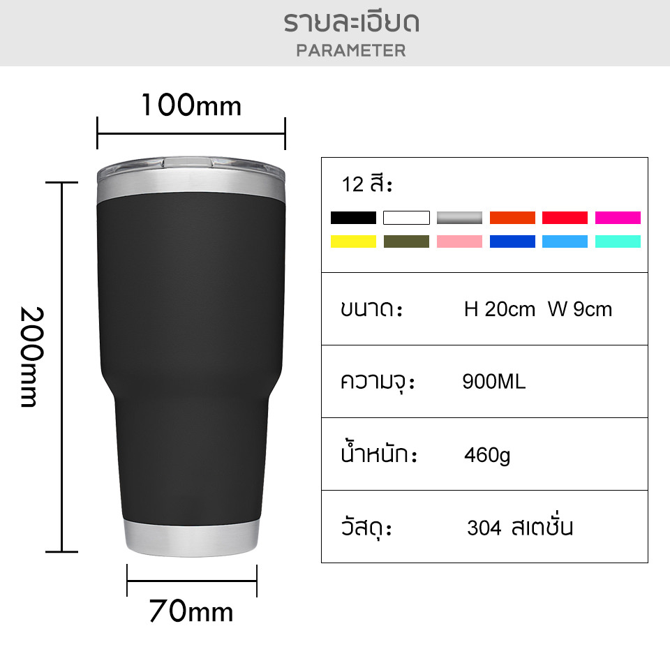 รับสกรีน แก้วเยติ เก็บความเย็นความร้อน รับสกรีนแก้ว