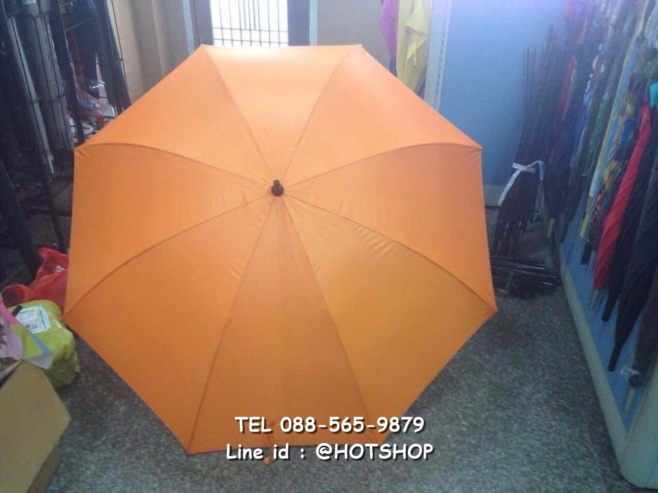 รับสกรีนร่ม รับผลิตร่ม ขายส่งร่ม ร่มตอนเดียว 8 ก้าน