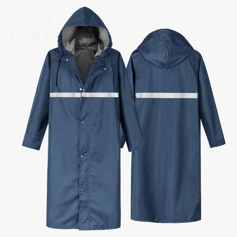 รับสกรีน รับผลิตเสื้อกันฝนยาวเต็มตัว กันน้ำ แฟชั่น เสื้อกันฝนยาว 