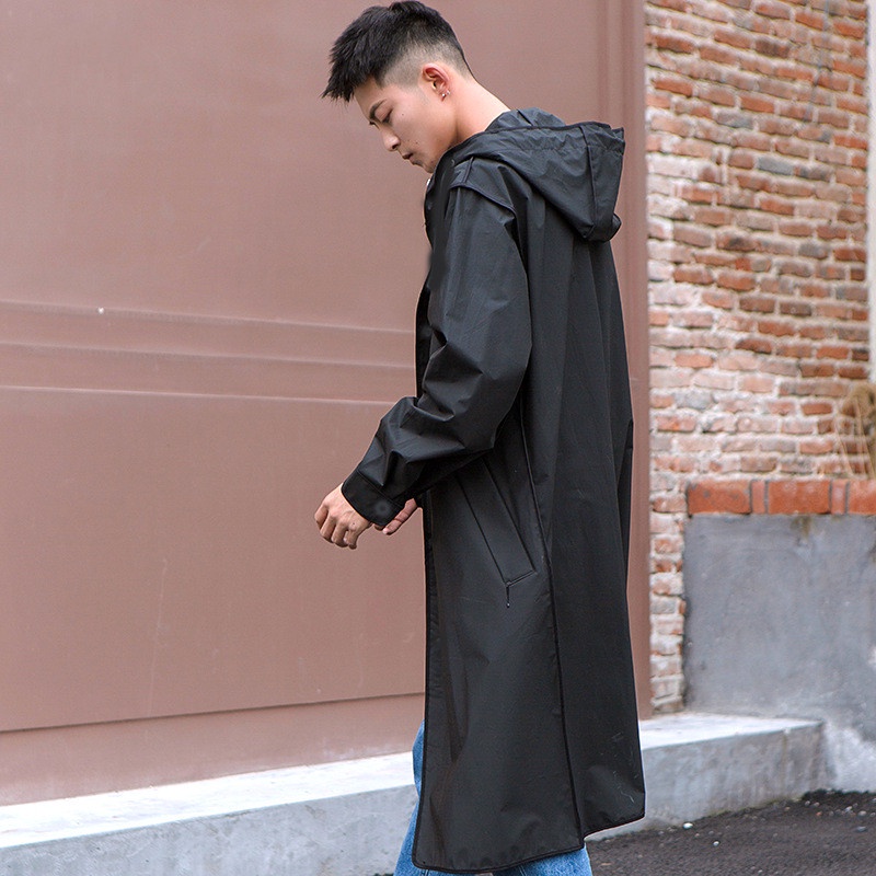 รับสกรีน รับผลิตเสื้อกันฝนยาวเต็มตัว กันน้ำ แฟชั่น เสื้อกันฝนยาว 