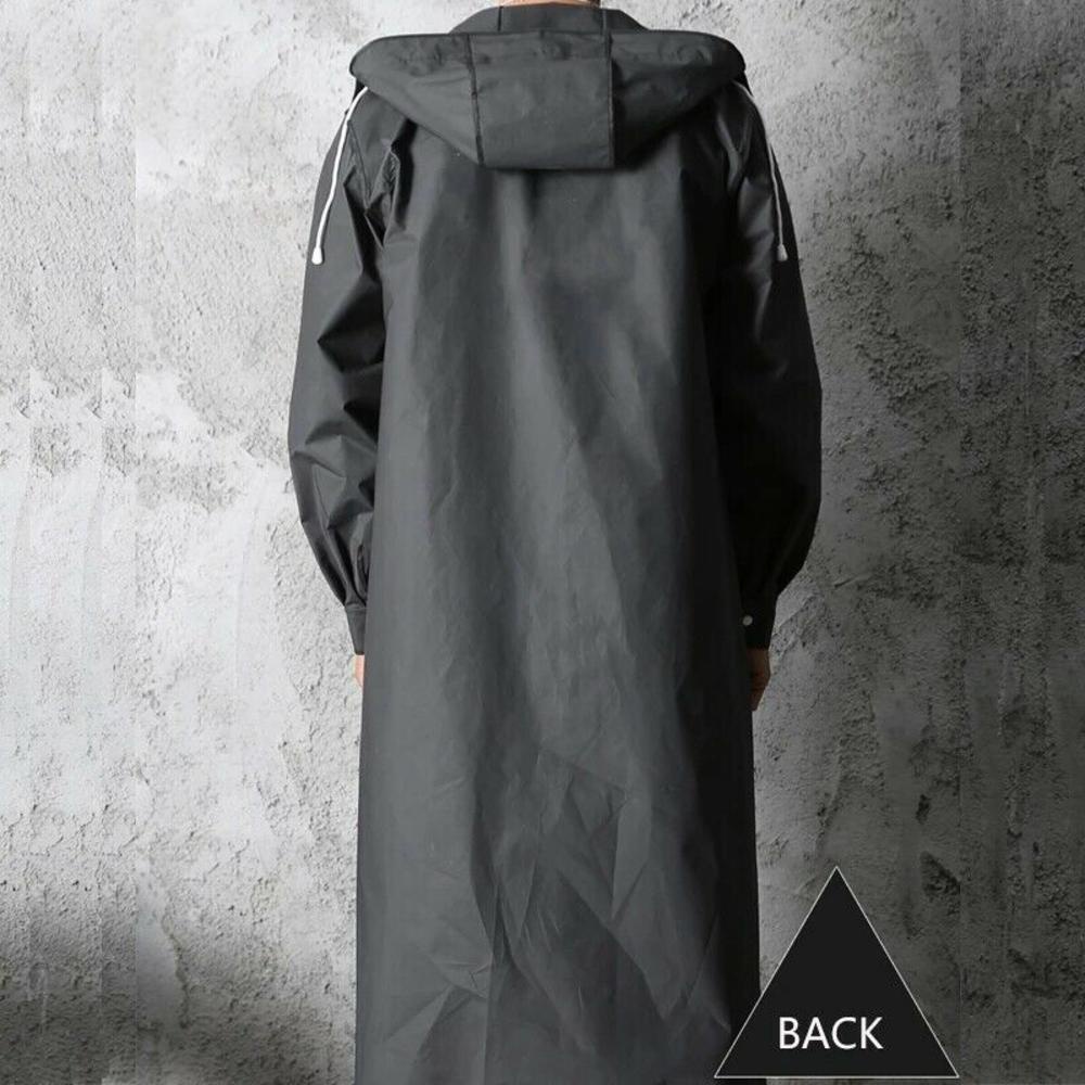 รับสกรีน รับผลิตเสื้อกันฝนยาวเต็มตัว กันน้ำ แฟชั่น เสื้อกันฝนยาว 