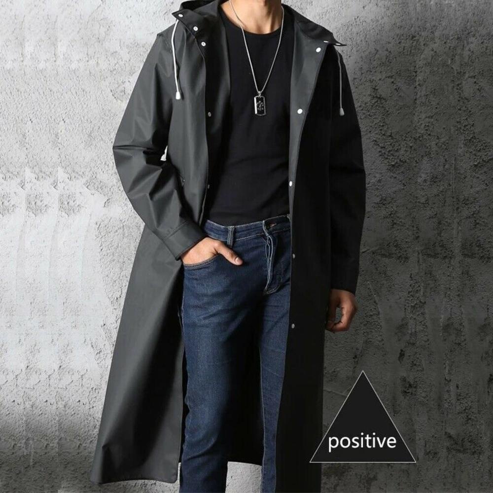 รับสกรีน รับผลิตเสื้อกันฝนยาวเต็มตัว กันน้ำ แฟชั่น เสื้อกันฝนยาว 