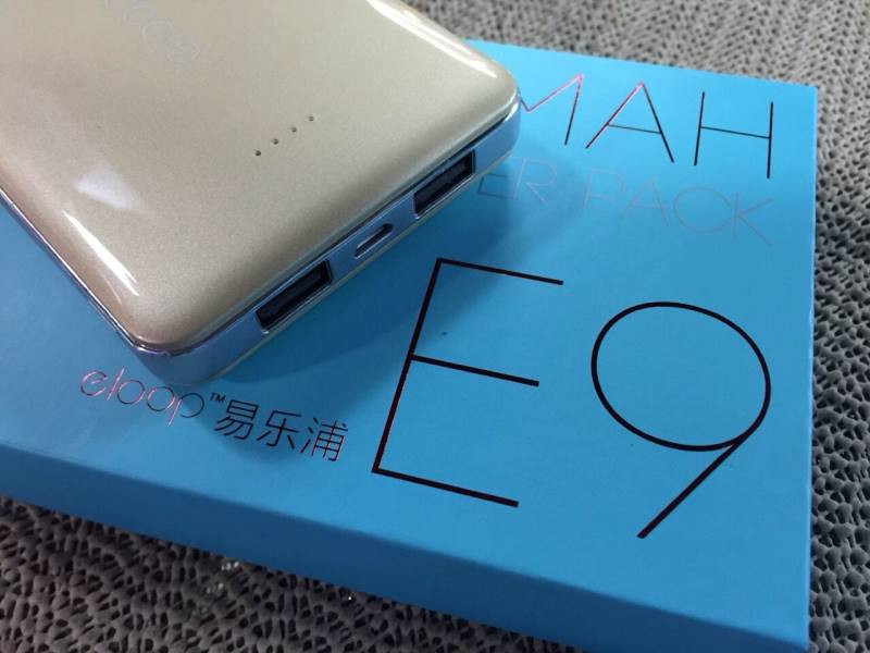 แบตเตอรี่สำรอง ELOOP รุ่น E9 ความจุ 10000 mAh