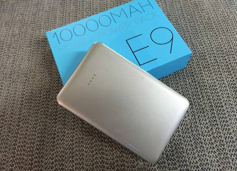 แบตเตอรี่สำรอง ELOOP รุ่น E9 ความจุ 10000 mAh
