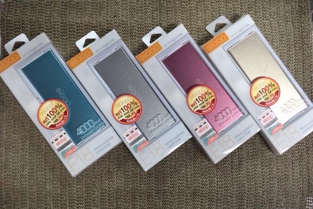 แบตเตอรี่สำรอง ELOOP รุ่น E18 ความจุ 4000 mAh