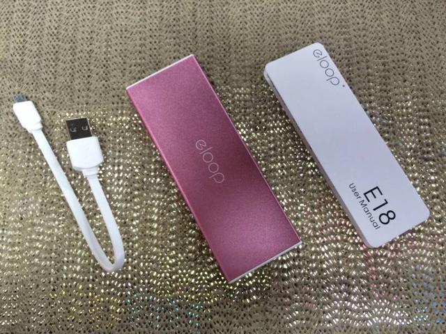 แบตเตอรี่สำรอง ELOOP รุ่น E18 ความจุ 4000 mAh