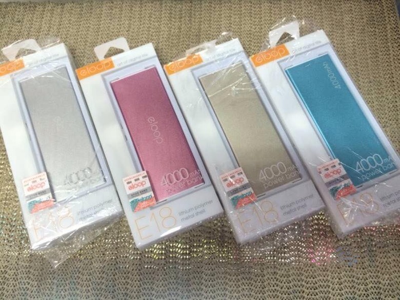 แบตเตอรี่สำรอง ELOOP รุ่น E18 ความจุ 4000 mAh