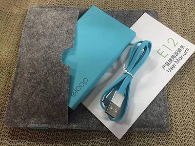 แบตเตอรี่สำรอง ELOOP รุ่น E12 ความจุ 11000 mAh 