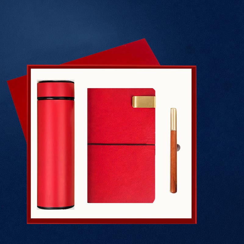 รับสกรีน รับผลิต ชุดของขวัญ ชุดกิ๊ฟเซ็ต giftset กระบอกน้ำ+สมุด+ปากกา