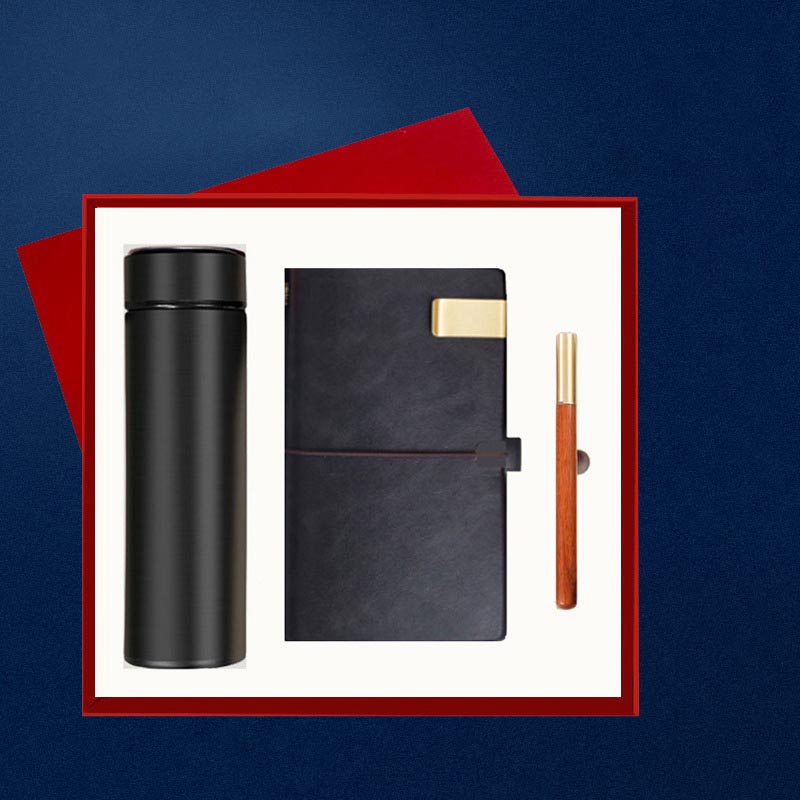 รับสกรีน รับผลิต ชุดของขวัญ ชุดกิ๊ฟเซ็ต giftset กระบอกน้ำ+สมุด+ปากกา