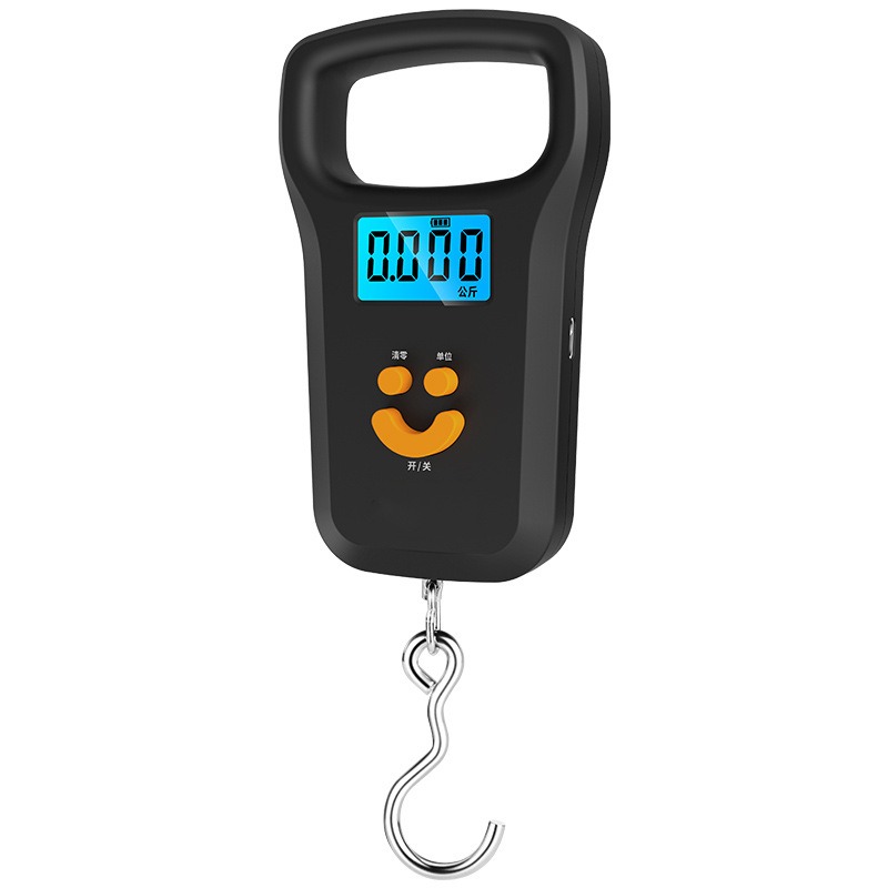 รับผลิต oem รับสกรีนโลโก้เครื่องชั่งน้ำหนักแบบพกพา น้ำหนักสูงสุด 50kg ที่ชั่งน้ำหนักกระเป๋าเดินทาง