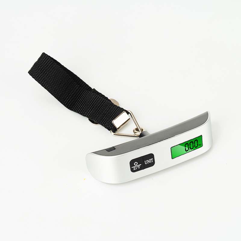 รับผลิต oem รับสกรีนโลโก้เครื่องชั่งน้ำหนักแบบพกพา น้ำหนักสูงสุด 50kg ที่ชั่งน้ำหนักกระเป๋าเดินทาง