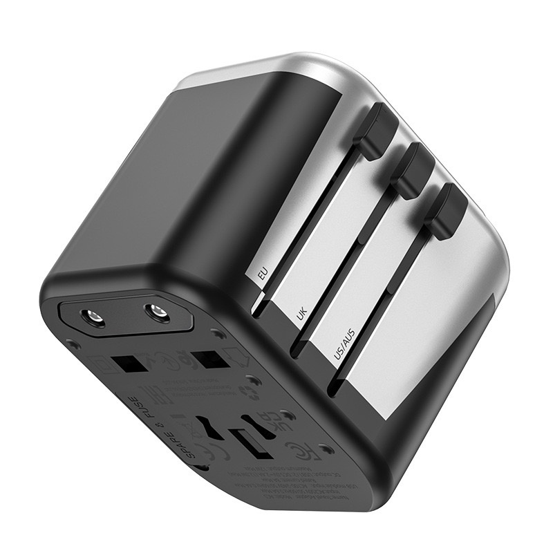 Travel Adaptep ปลั๊กใช้งานได้มากกว่า150 ประเทศ USB type-C