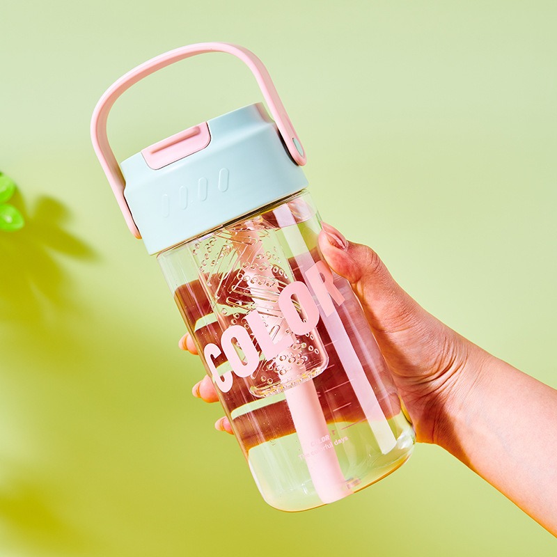 รับสกรีนโลโก้ แก้วพลาสติก 550-700ML กระบอกน้ำ แก้วน้ำ แก้วน้ำแบบใส แก้วราคาถูก