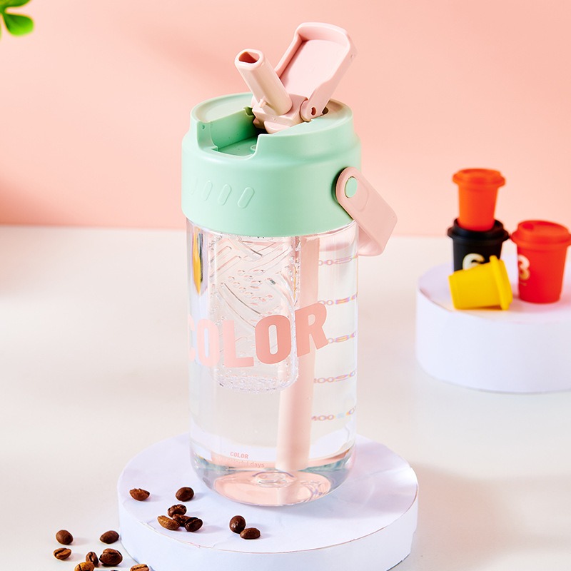 รับสกรีนโลโก้ แก้วพลาสติก 550-700ML กระบอกน้ำ แก้วน้ำ แก้วน้ำแบบใส แก้วราคาถูก