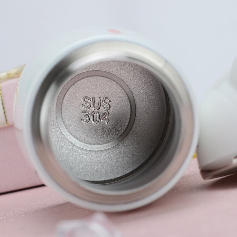 กระบอกน้ำ แก้วเก็บความร้อน-เย็น สแตนเลส 304 ความจุ 350ml-520ml
