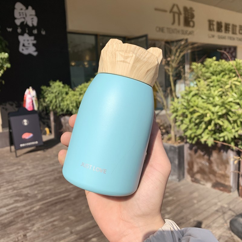 แก้วเก็บความร้อน-เย็น สแตนเลส 304 ความจุ 320ml