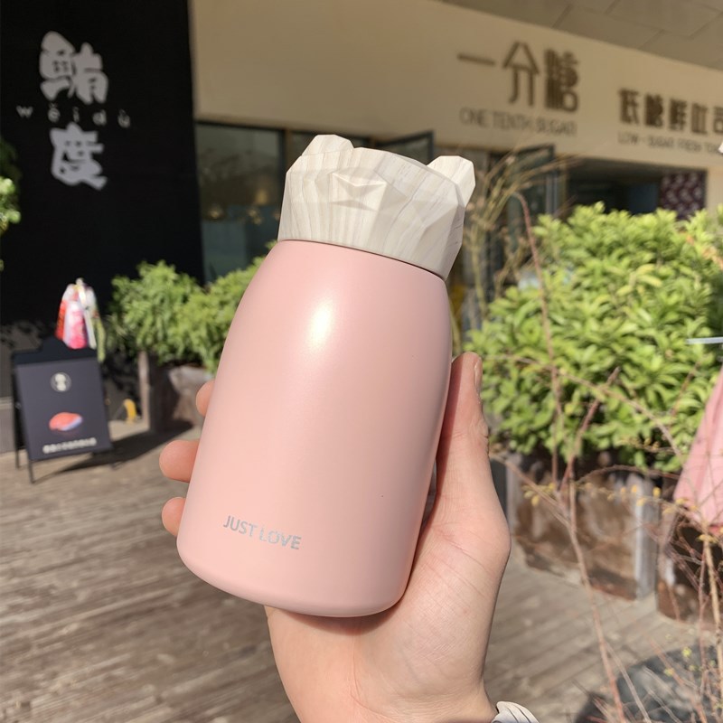 แก้วเก็บความร้อน-เย็น สแตนเลส 304 ความจุ 320ml