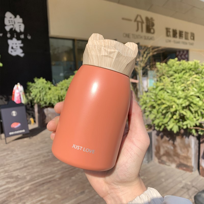 แก้วเก็บความร้อน-เย็น สแตนเลส 304 ความจุ 320ml