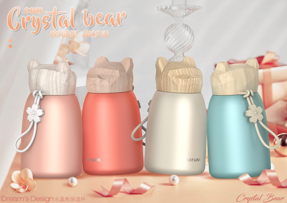 แก้วเก็บความร้อน-เย็น สแตนเลส 304 ความจุ 320ml