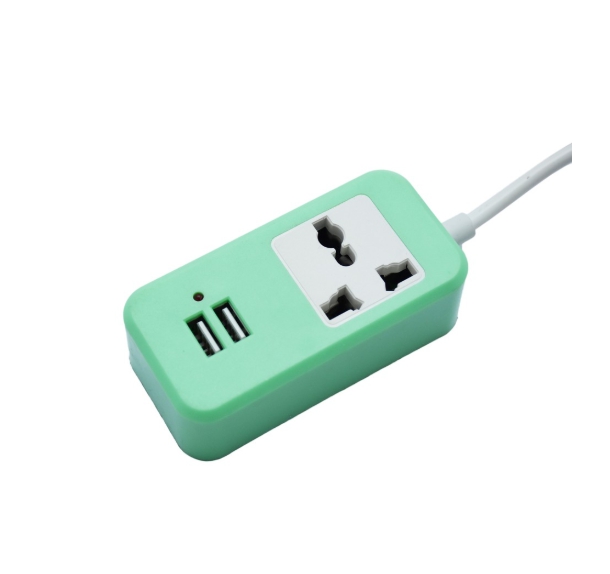 รับสกรีน ปลั๊กพ่วง 2usb 1ช่อง Sockt802 ปลั๊กไฟ 1 ตา รางปลั๊กไฟ usb smart socket รางปลั๊กไฟ ปลั๊กไฟ usb ปลั๊กพ่วง usb quick charge