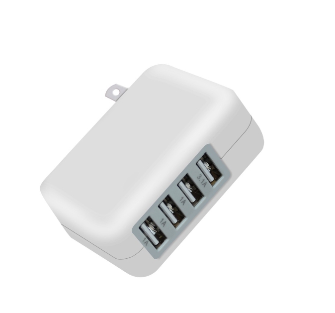 รับสกรีน ปลั๊กหัวชาร์จ 4 ช่อง Charger ของแท้ ชาร์จเร็ว อะแดปเตอร์ รองรับ และ Smartphoneรุ่นอื่นๆ Fast Charge USB 3.0