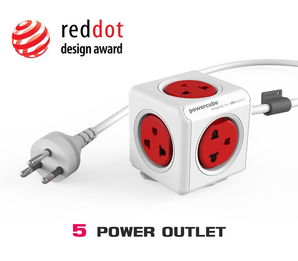 รับสกรีน PowerCube ปลั๊กลูกบาศก์ ปลั๊กพ่วงดีไซน์