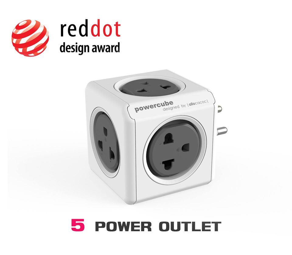 รับสกรีน PowerCube ปลั๊กลูกบาศก์ ปลั๊กพ่วงดีไซน์