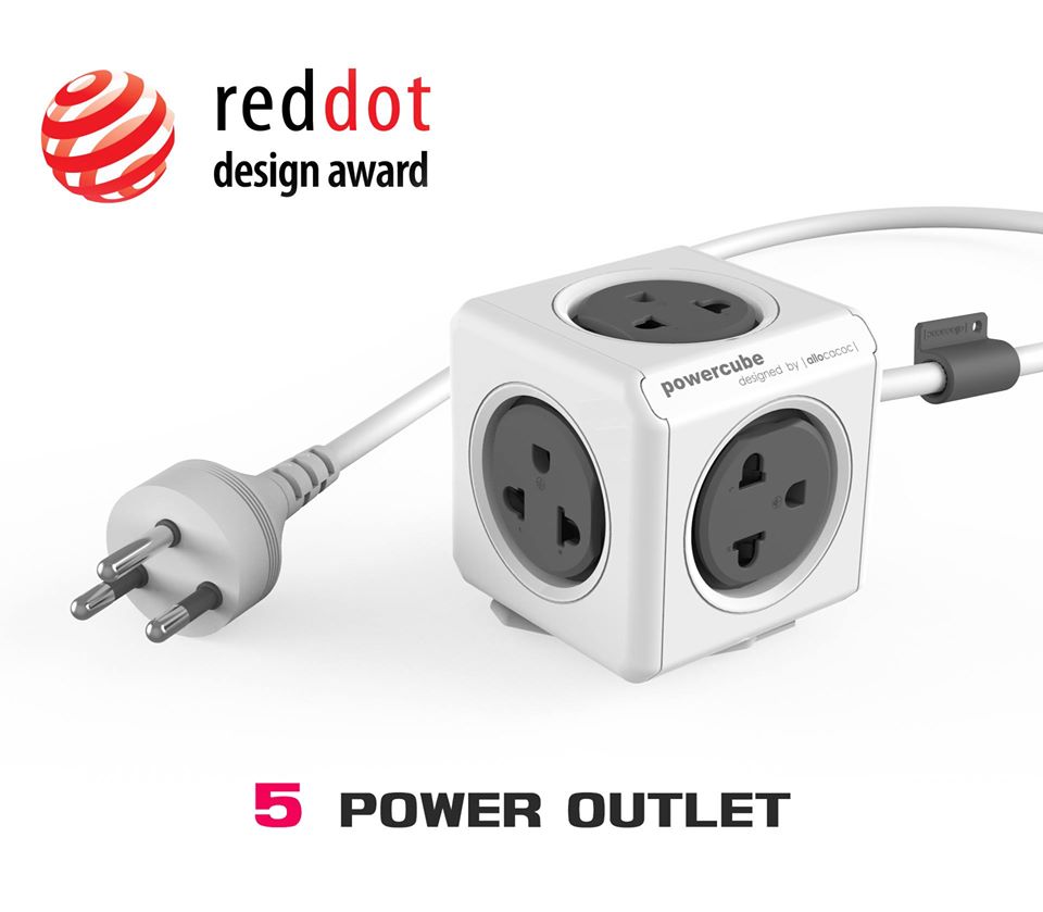 รับสกรีน PowerCube ปลั๊กลูกบาศก์ ปลั๊กพ่วงดีไซน์