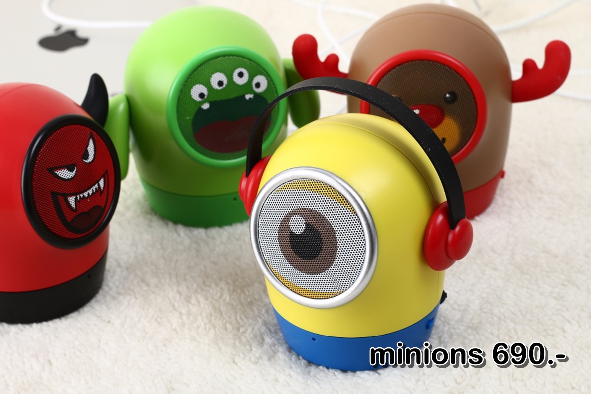 ลำโพงบลูทูธ Wireless Speaker Bluetooth ไร้สาย กวางน้อย มินิ สเตอริโอ ขนาดพกพา