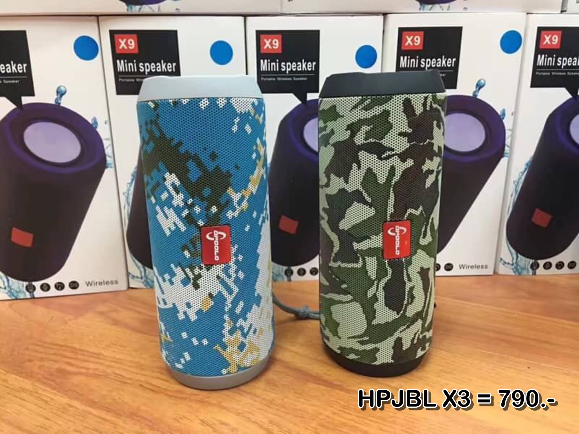 ลำโพงบลูทูธ Wireless Speaker Bluetooth ไร้สาย HPJBL สเตอริโอ ขนาดพกพา