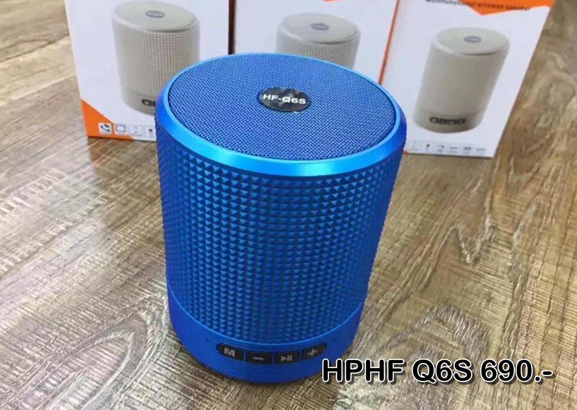 ลำโพงบลูทูธ HPHF Q6S สเตอริโอ ขนาดพกพา
